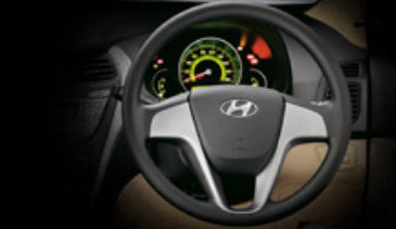 Hyundai Eon - 3 Spoke steering Wheel