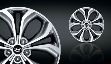 Santa Fe - Diamond cut alloy wheels