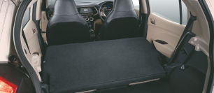 New Santro - Rear Seat Bench Folding